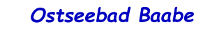 Ostseebad Baabe